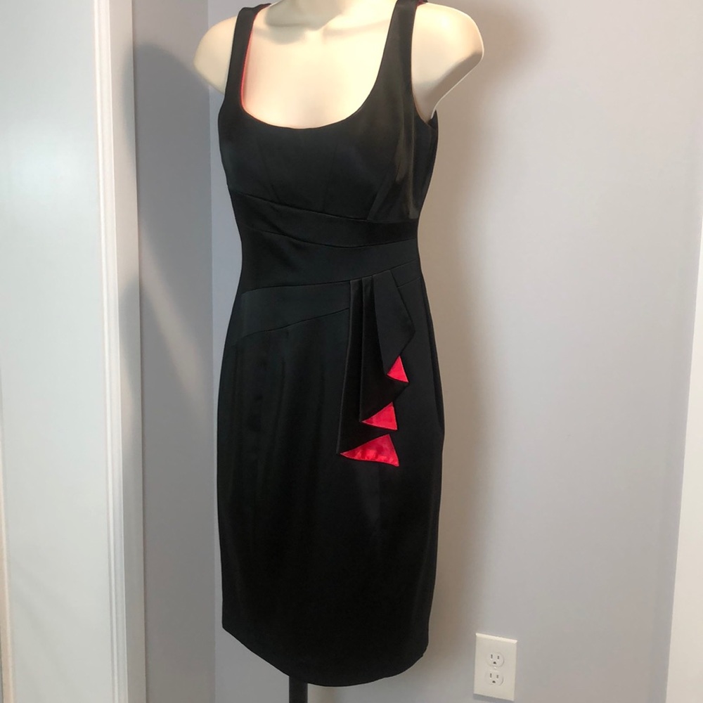 Black Pink Jax Cocktail Dress Gem